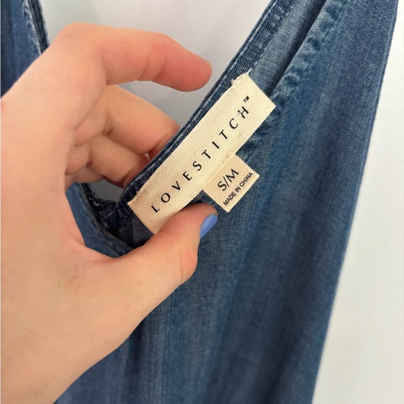 Lovestitch Denim Maxi Dress - Picture 3 of 5